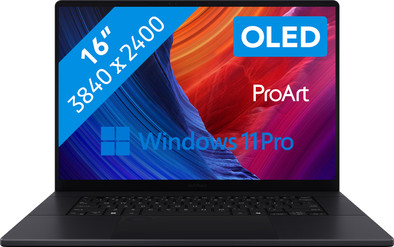 ASUS ProArt P16 Copilot+ PC OLED H7606WX-SE003X QWERTY is nooit meer leverbaar