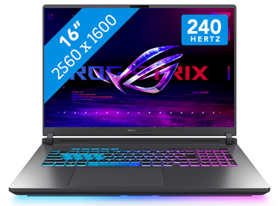 ASUS ROG Strix G16 G615LR-S5072W is nooit meer leverbaar