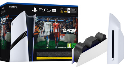 PlayStation 5 Pro + Disc Drive + FC 26 + Oplaadstation is nooit meer leverbaar