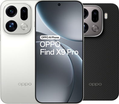 OPPO Find X9 Pro 512GB Wit 5G + OPPO Find X9 Pro Back Cover Met Magneet Zwart is nooit meer leverbaar