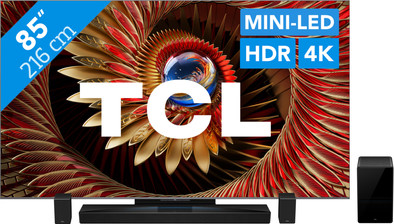 TCL 85" QD Mini-led C81K 4K (2025) + TCL Q85H PRO is nooit meer leverbaar