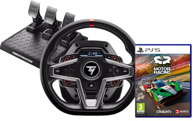 Thrustmaster T248 PlayStation &amp; PC + Project Motor Racing PS5 is nooit meer leverbaar