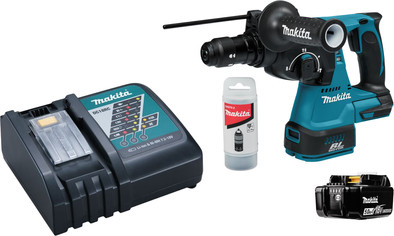 Makita DHR243Z 5,0 Ah Accu Starterspakket is nooit meer leverbaar