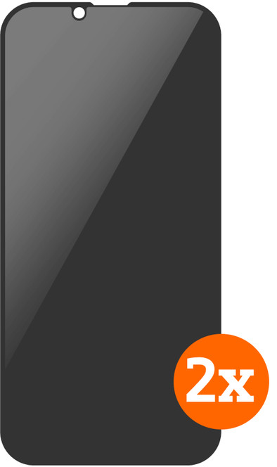 BlueBuilt iPhone 17e/16e Privacy Filter Screenprotector Glas Duo Pack is nooit meer leverbaar