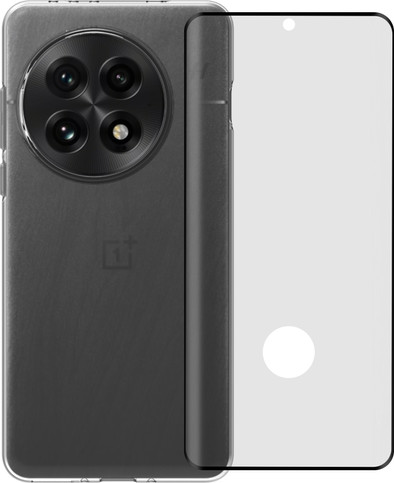 BlueBuilt Back Cover OnePlus 13 Transparant + Screenprotector Glas is nooit meer leverbaar