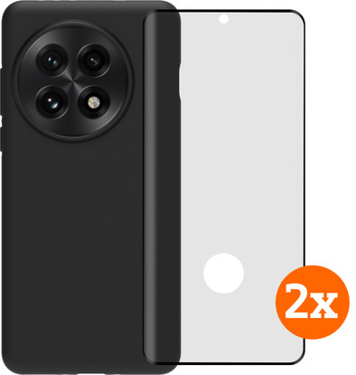 BlueBuilt Back Cover OnePlus 13 Black + Screen Protector Glass Duo Pack is no longer available