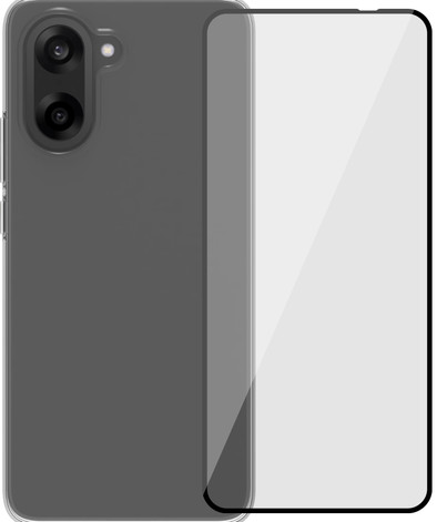BlueBuilt Oneplus Nord CE 5 Back Cover Transparant + Screenprotector Glas is nooit meer leverbaar