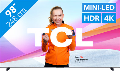 TCL 98" QD Mini-led C81K 4K (2025) is nooit meer leverbaar