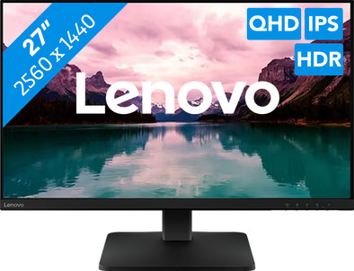 Lenovo L27qe is nooit meer leverbaar