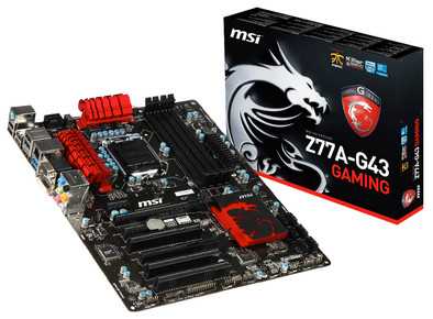 MSI Z77A-G43 Gaming is nooit meer leverbaar