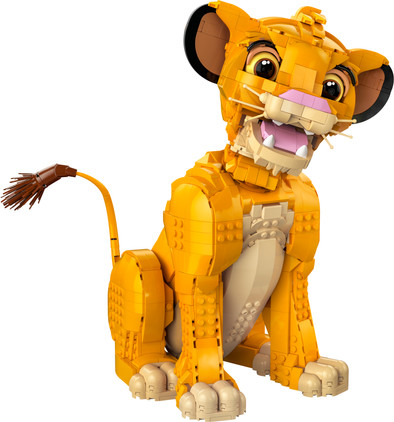 LEGO Disney jonge Simba de Leeuwenkoning 43247 is nooit meer leverbaar