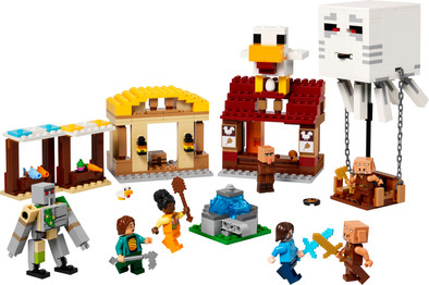 LEGO Minecraft De Ghast Ballon Aanval op het Dorp 21273 is nooit meer leverbaar