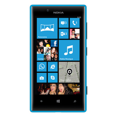 Nokia Lumia 720 Blauw is nooit meer leverbaar