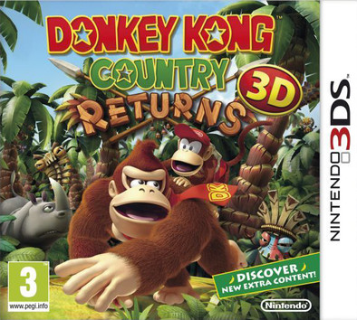 Donkey Kong Country Returns 3D 3DS is nooit meer leverbaar