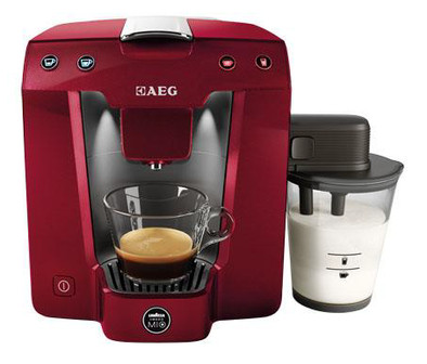 AEG Favola Cappuccino Lavazza A Modo Mio LM5400 Rood is nooit meer leverbaar