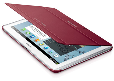 Samsung Galaxy Tab 2 10.1 Book Cover Red is nooit meer leverbaar