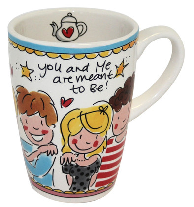 Blond Amsterdam Even Bijkletsen Mok 50 cl Blauw (1 stuk) is nooit meer leverbaar