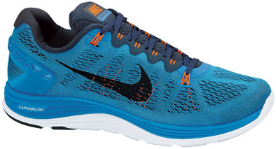 Nike LunarGlide+ 5 Blue Hero - Maat 43 is nooit meer leverbaar