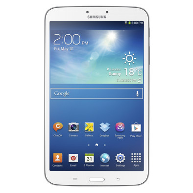 Samsung Galaxy Tab 3 8.0 Wifi + 4G Wit is nooit meer leverbaar