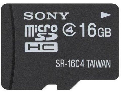 Sony MicroSDHC kaart 16GB is nooit meer leverbaar