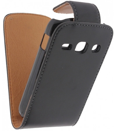 Xccess Leather Flip Case Samsung Galaxy Fame S6810 Black is nooit meer leverbaar