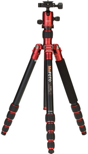 MeFOTO RoadTrip Travel Tripod Kit rood is nooit meer leverbaar