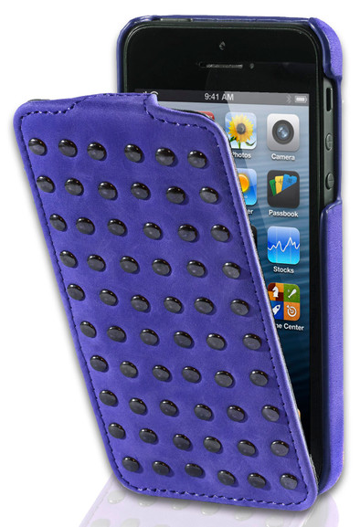 Decoded Flip Case With Studs Apple iPhone 4/4S Paars is nooit meer leverbaar