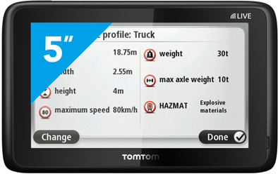 TomTom PRO 5150 TRUCK LIVE is nooit meer leverbaar