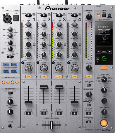 Pioneer DJM-850 Zilver is nooit meer leverbaar