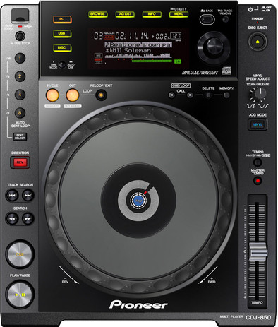 Pioneer CDJ-850 Zwart | Coolblue | DJ cd spelers