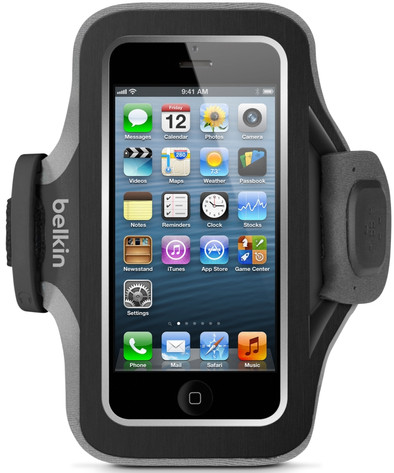 Belkin SlimFit Sport Armband Apple iPhone 5/5S/SE Black is nooit meer leverbaar