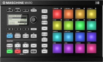 DTM・DAW MASCHINE Mikro MK2 Native Instrument Native Instruments Maschine Mikro MK2 Black | Coolblue | Samplers