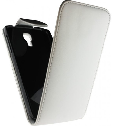 Xccess Leather Flip Case Samsung Galaxy S4 Mini White is nooit meer leverbaar