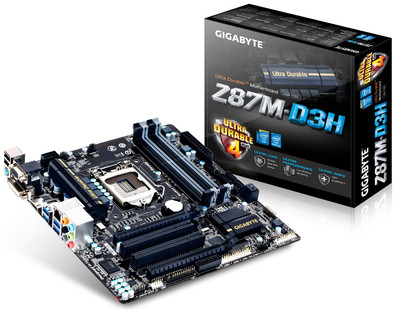 Gigabyte GA-Z87M-D3H is nooit meer leverbaar