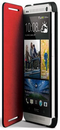HTC One Double Dip Flip Case Black/Red is nooit meer leverbaar