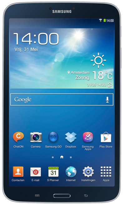 Samsung Galaxy Tab 3 8.0 Wifi + 4G Zwart is nooit meer leverbaar