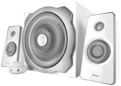 Trust Tytan 2.1 Speaker Set Wit is nooit meer leverbaar