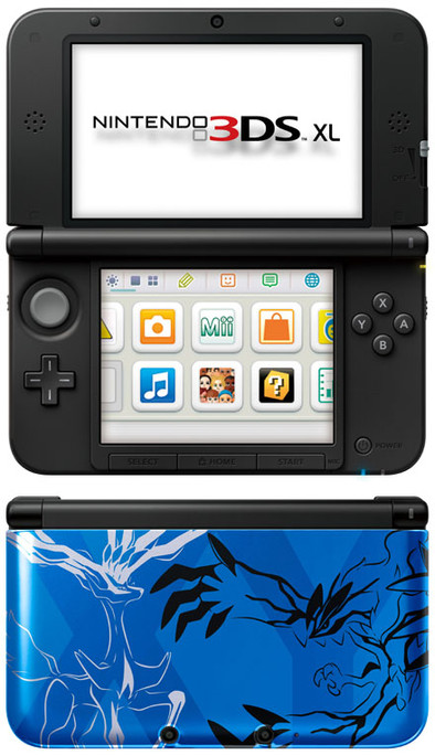 Nintendo 3DS XL Pokemon X &amp; Y Blauw - Limited Edition is nooit meer leverbaar