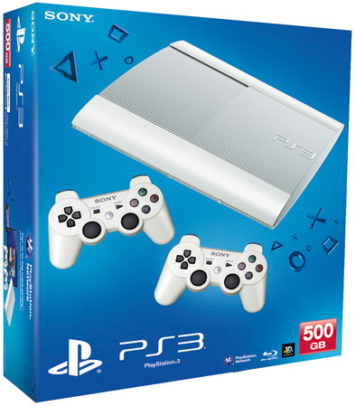 PlayStation 3 500 GB Super Slim Classic White is nooit meer leverbaar