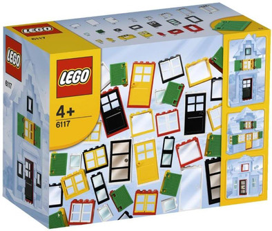 Lego Deuren en ramen 6117 is nooit meer leverbaar