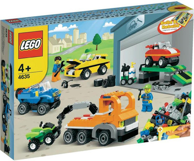Lego Spelen met Voertuigen 4635 is nooit meer leverbaar