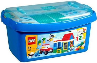 Lego Grote Blauwe Opbergdoos 6166 is nooit meer leverbaar