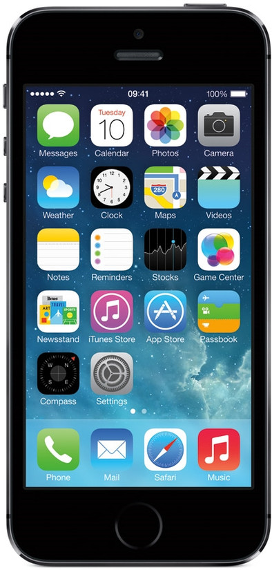 Apple iPhone 5S 64 GB Zwart is nooit meer leverbaar