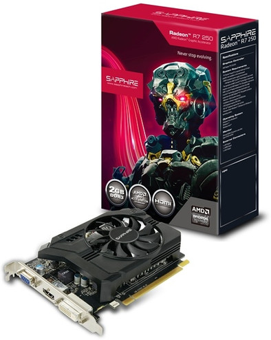 Sapphire R7 250 2GB DDR3 Boost is nooit meer leverbaar