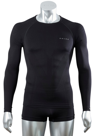 Falke Running Athletic Men Longsleeved Shirt Black (M) is nooit meer leverbaar