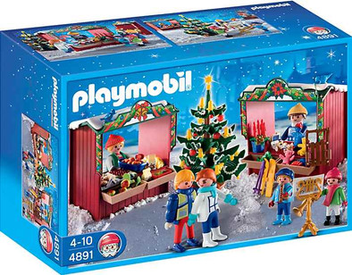 Playmobil Kerstmarkt 4891 is nooit meer leverbaar