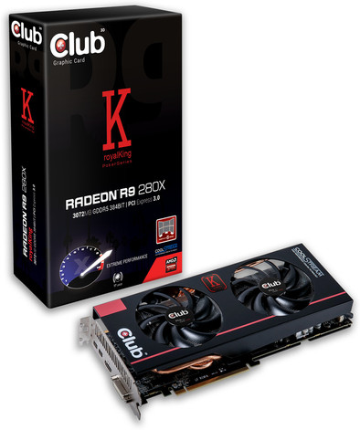 Club 3D Radeon R9 280X royalKing is nooit meer leverbaar