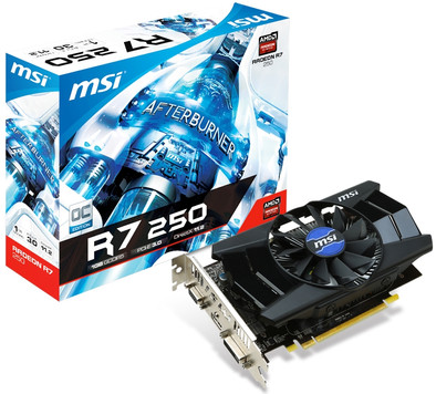 MSI Radeon R7 250 1GD5 OC is nooit meer leverbaar