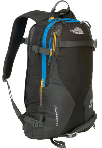 The North Face Chugach 16 Black/Blue Aster | Coolblue | Rugzakken