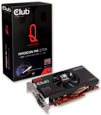 Club 3D Radeon R9 270X royalQueen is nooit meer leverbaar